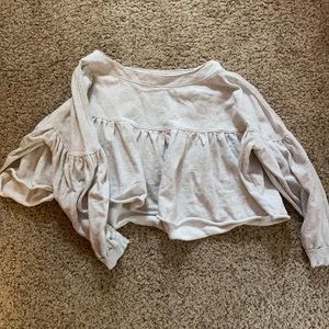 Free people babydoll sweater